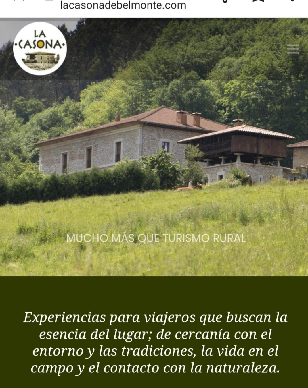 Agroturismo La Casona De Belmonte Овиньяна Экстерьер фото